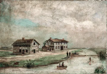The First US Post Office in Chicago
